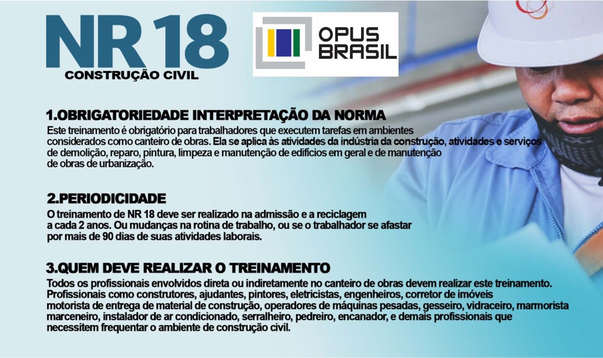 Treinamento de Segurança Introdução NR18